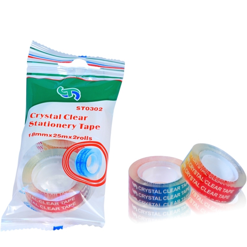 cinta adhesiva de cristal transparente